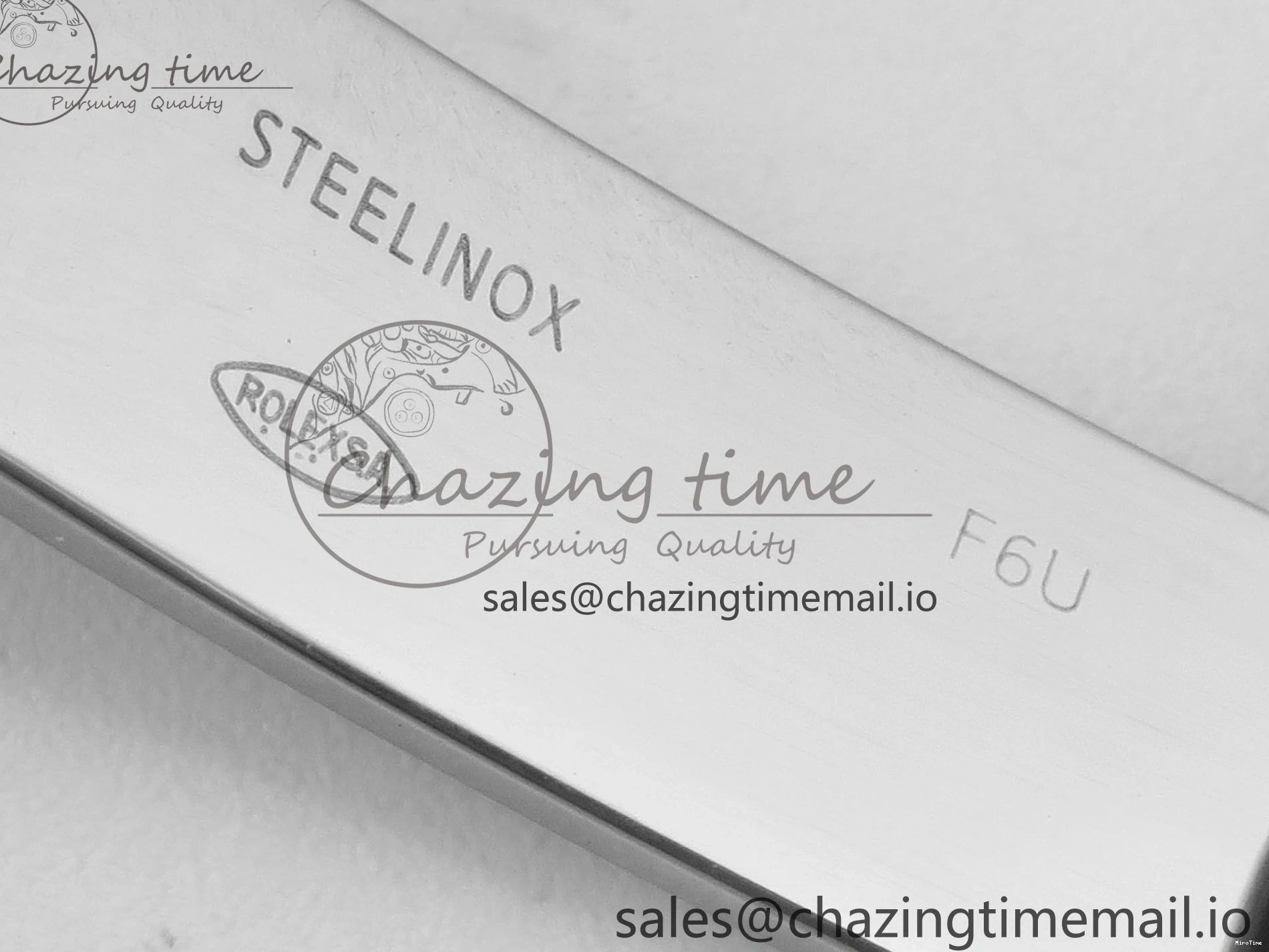 MiroTime 0426 FastDry DateJust 36 SS RG ARF 1:1 Best Edition 904L Steel White MOP Diamonds Dial on Oyster Bracelet SH 57